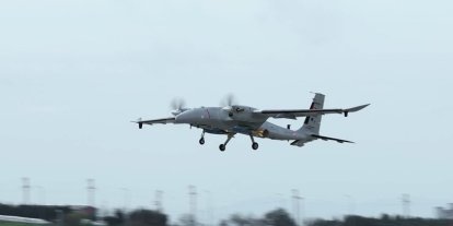 Bayraktar AKINCI TİHA, Kanatlı Güdüm Kiti 82 ile atış gerçekleştirdi