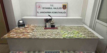 Esenler’de sahte para operasyonu: Milyonlarca sahte döviz ele geçirildi