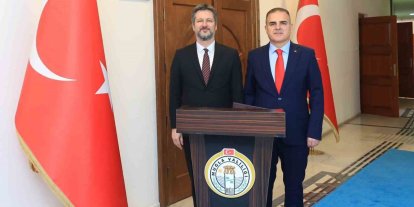 Görev süresi biten Macaristan Büyükelçisinden Vali Akbıyak’a veda ziyareti