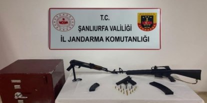 Şanlıurfa’da 3 adet ruhsatsız silah ele geçirildi