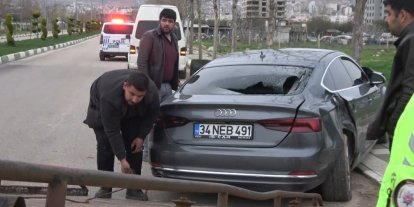 Kilis’te motosikletle otomobil çarpıştı: 1 yaralı