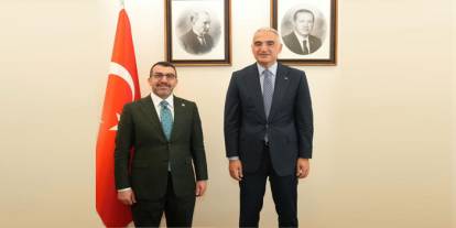 AK Parti Kars Milletvekili Adem Çalkın’dan, Bakan Mehmet Nuri  Ersoy’a Ziyaret