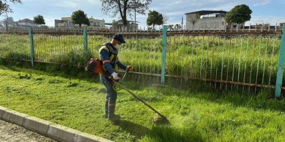Aydın Büyükşehir’den Germencik ve İncirliova’da yeşil alan çalışması