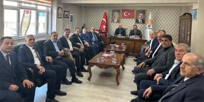 Fuat Arslan’dan AK Parti İl Başkanlığına ziyaret