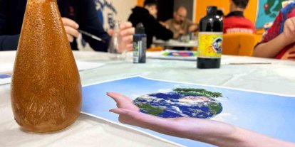 Menteşe’de atıklar sanata dönüşüyor