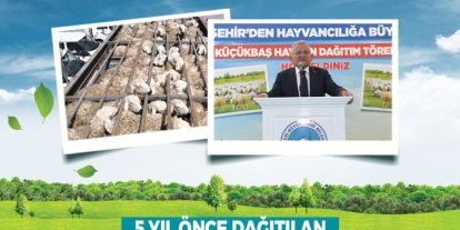 Başkan Büyükkılıç’tan kırsala, kendi kendini büyüten model: 150 bin küçükbaş artışı