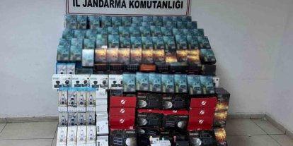 Gaziantep’te 1 milyon TL değerinde kaçak malzeme ele geçirildi: 1 gözaltı