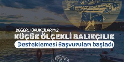 Sinop’ta balıkçılık desteği başvuruları için son çağrı