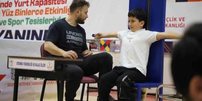 Karabük’te yetenek taraması ve spora yönlendirme programı başladı