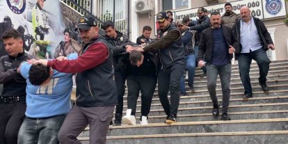 Sarıyer’de mezarlıktaki silahlı çatışmanın 6 şüphelisi adliyeye sevk edildi