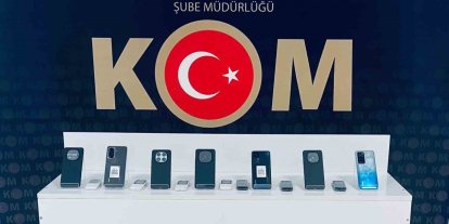 Muş’ta 25 adet kaçak cep telefonu ele geçirildi