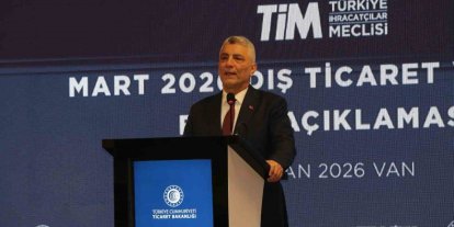 Bakan Bolat mart ayı dış ticaret verilerini açıkladı