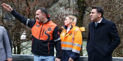 Ovacık yolunda tehlikeli virajlar genişletiliyor