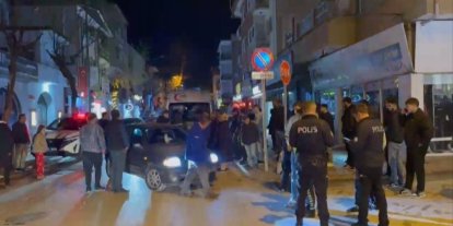 Otomobil ile motosiklet çarpıştı: 1 yaralı