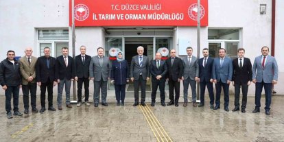 Vali Makas, "Düzce ülkemizin önemli tarım şehirlerinden"