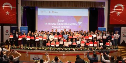 TÜBİTAK Ortaokul Öğrencileri Araştırma Projeleri Kayseri Bölge Yarışması’nı kazananlar belli oldu