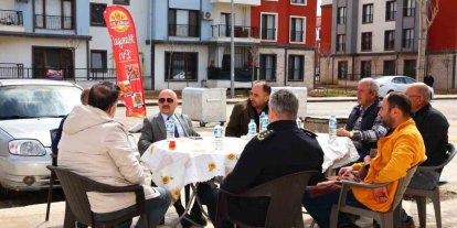 Vali Varol, esnaflarla bir araya geldi