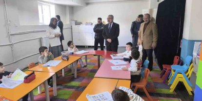 Müftü Çapçı minik yüreklere buluştu