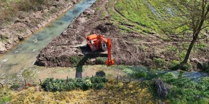 Çiftçinin yüzünü güldüren can suyu desteği