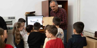 Minik öğrenciler Kütüphane Haftası’nda kitaplarla buluştu