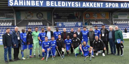 Şahinbey Ampute şampiyonluğa ilerliyor 5-1