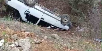 Kastamonu’da otomobil takla attı: 1 yaralı