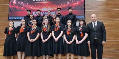 Kastamonulu öğrenciler koro yarışmasının bölge finalinde 1’inci oldu