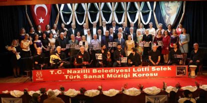 Nazilli’de "Şarkılarda Anılar" konserine vatandaşlar ilgi gösterdi