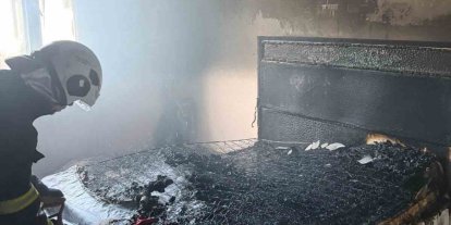 Antakya’da ev yangını