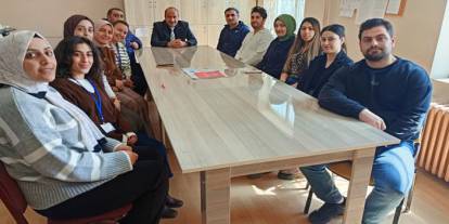 Kars İl Millî Eğitim Müdürü Nevzat Kaya, okullarını ziyaret etti