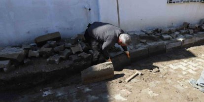 Nazilli’de yol bakım ve onarım çalışmaları sürüyor