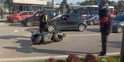 Samsun’da motosiklet kazaları