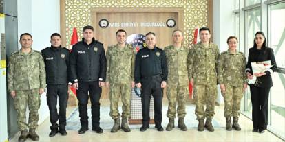 Kars İl Emniyet Müdürü Tombul’a Tuğgeneral Türe’den Ziyaret