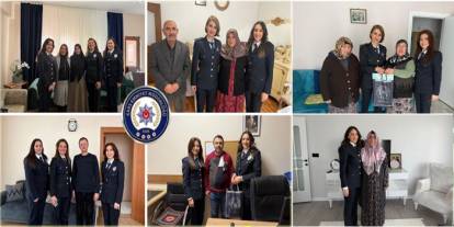 Kars Emniyet’ten Şehit Yakınları ve Gazilere Nezaket Ziyareti