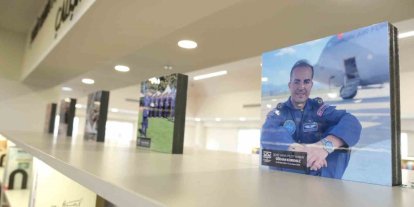 Şehit Hava Pilot Yarbay Gökhan Korkmaz anısına çalışma salonu açıldı