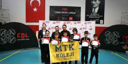 Drone yarışmasında strateji ve kodlama birinciliği MTK’nın