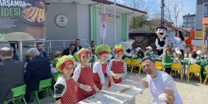 ’Dünya Pide Günü’nde Çarşamba pidesi miniklerle buluştu