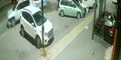 Sivas’ta polisin "dur" ihtarına uymayan sürücü, ortalığı savaş alanına çevirdi