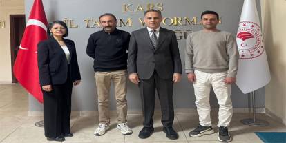 Kars'ta üreticilere, sahada uygulamalı destek