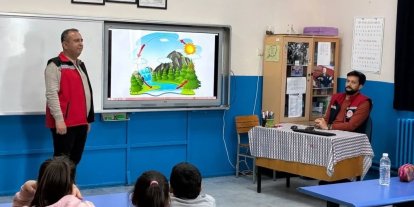 Karacasu’da öğrencilere su verimliliğinin önemi anlatıldı