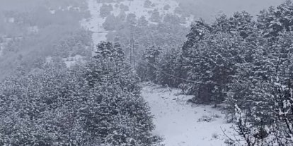 Çankırı’da kar yağışı etkili oldu