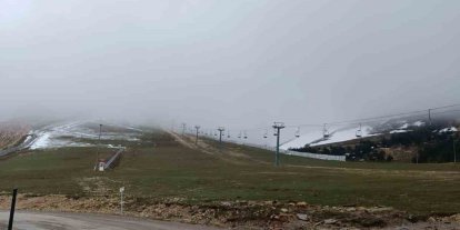 Ladik Akdağ’da nisan karı sürprizi