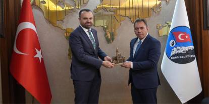 DAP ve SERKA’dan Kars Belediyesi'ne  Ziyaret