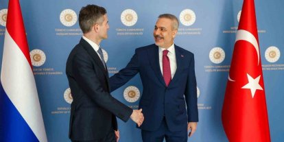 Bakan Fidan, Hollandalı mevkidaşı Berendsen ile görüştü