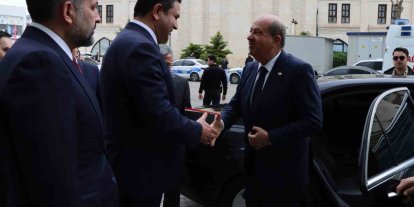 KKTC eski Cumhurbaşkanı Tatar Şanlıurfa’da