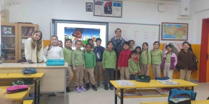 Datça’da öğrenciler ’hikayelerle satranç’ etkinliğinde buluştu