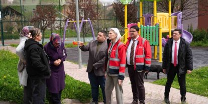 Başkan Subaşı Küçük Sanayi ve Soğuksu Mezarlığı’nda çalışmaları inceledi