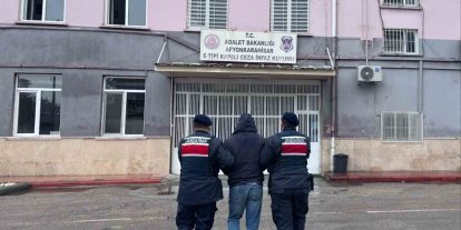Çeşitli suçlardan 14 yıl hapis cezasıyla aranan şahsı jandarma yakaladı