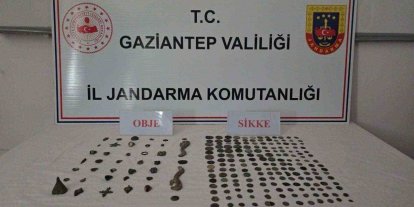 Gaziantep’te 191 adet sikke ele geçirildi: 1 gözaltı