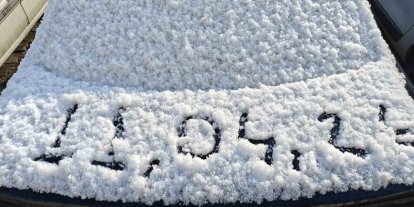 Kayseri’ye Nisan ayında kar yağdı